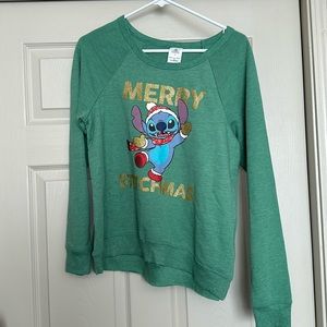 Disney Stitch Christmas Crewneck Sweatshirt